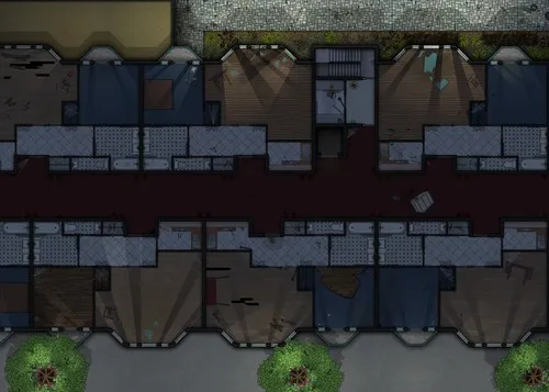 Aparthotel - First Floor - Abandoned - Night