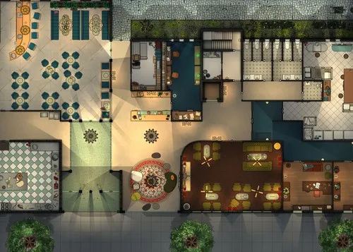 Aparthotel - Ground Floor - Night