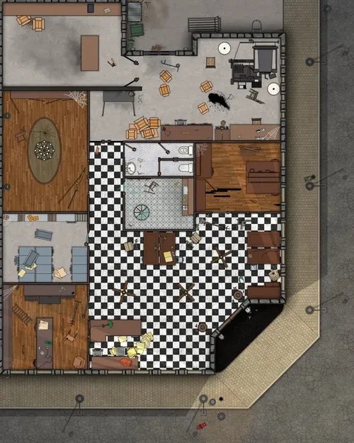 Arkham Daily News - Abandoned - Day