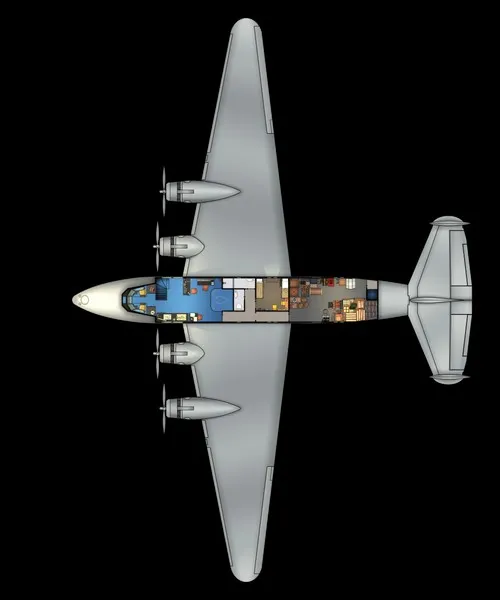 Boeing 314 Clipper - Upper Deck