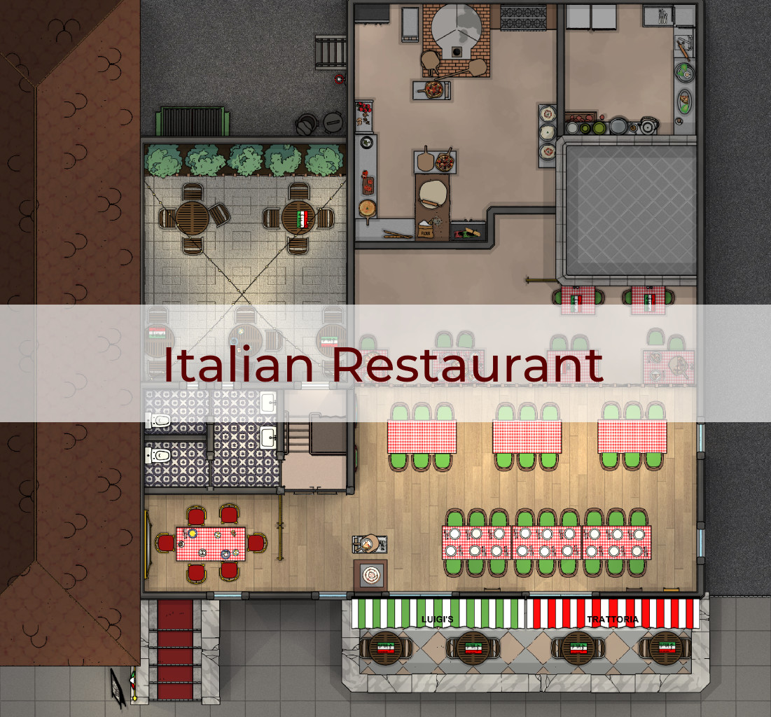 Cover for Italian Restaurant