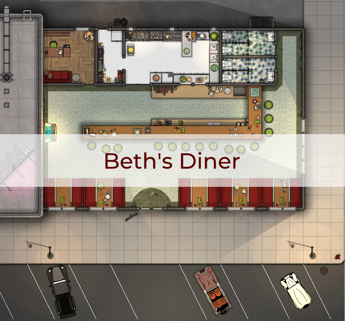 Cover for Beth's Diner