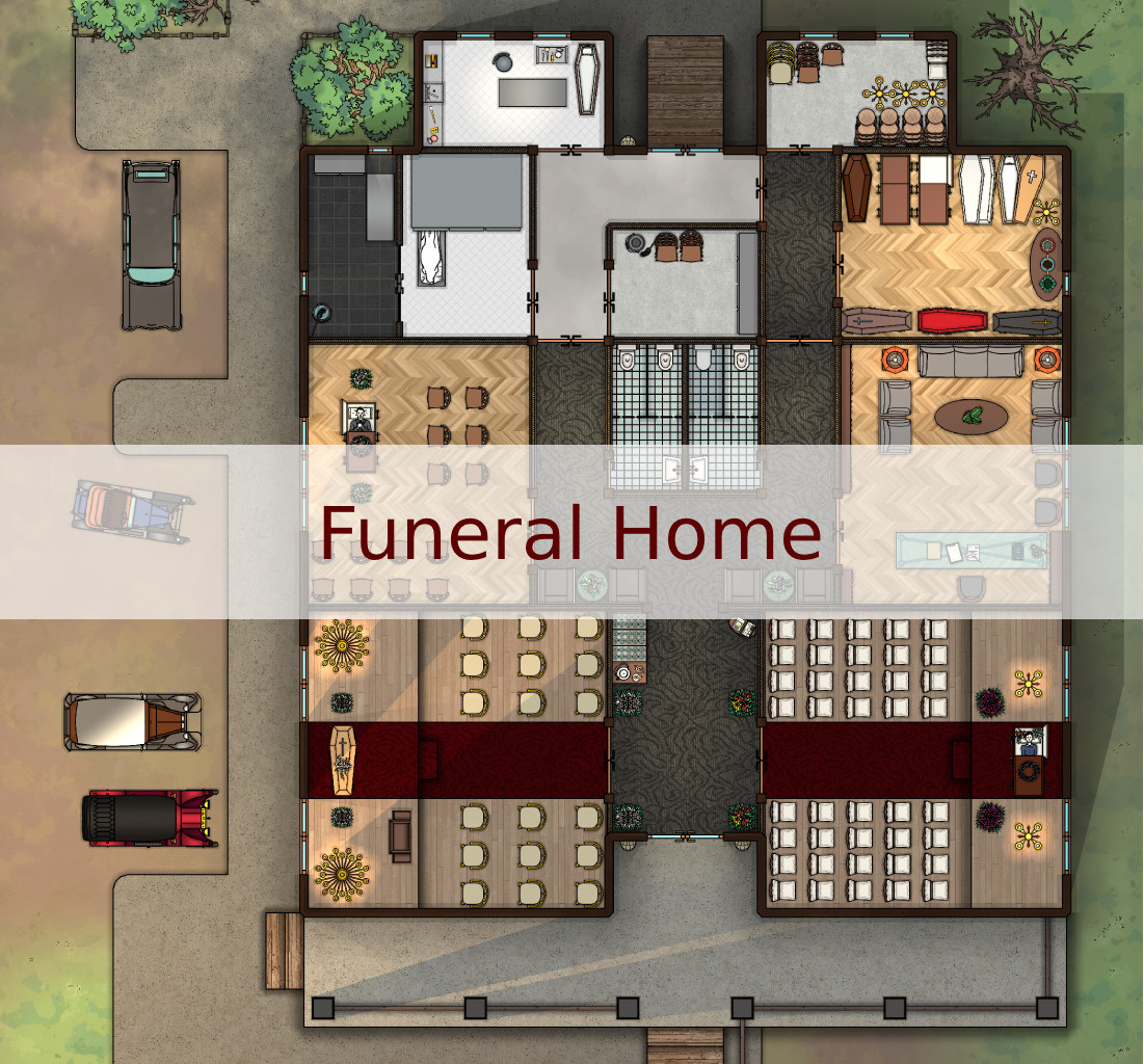 Cover for Funeral Home