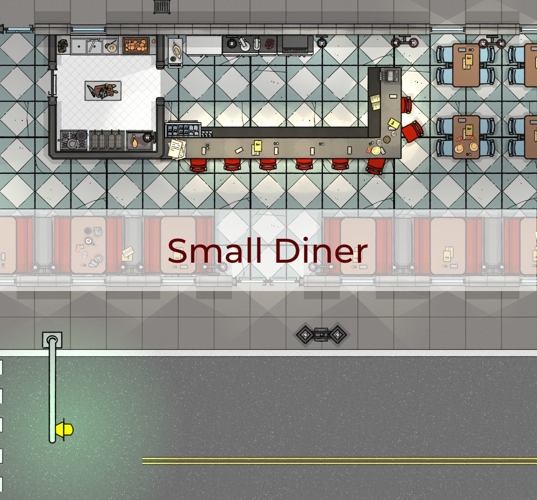Cover for Small Diner