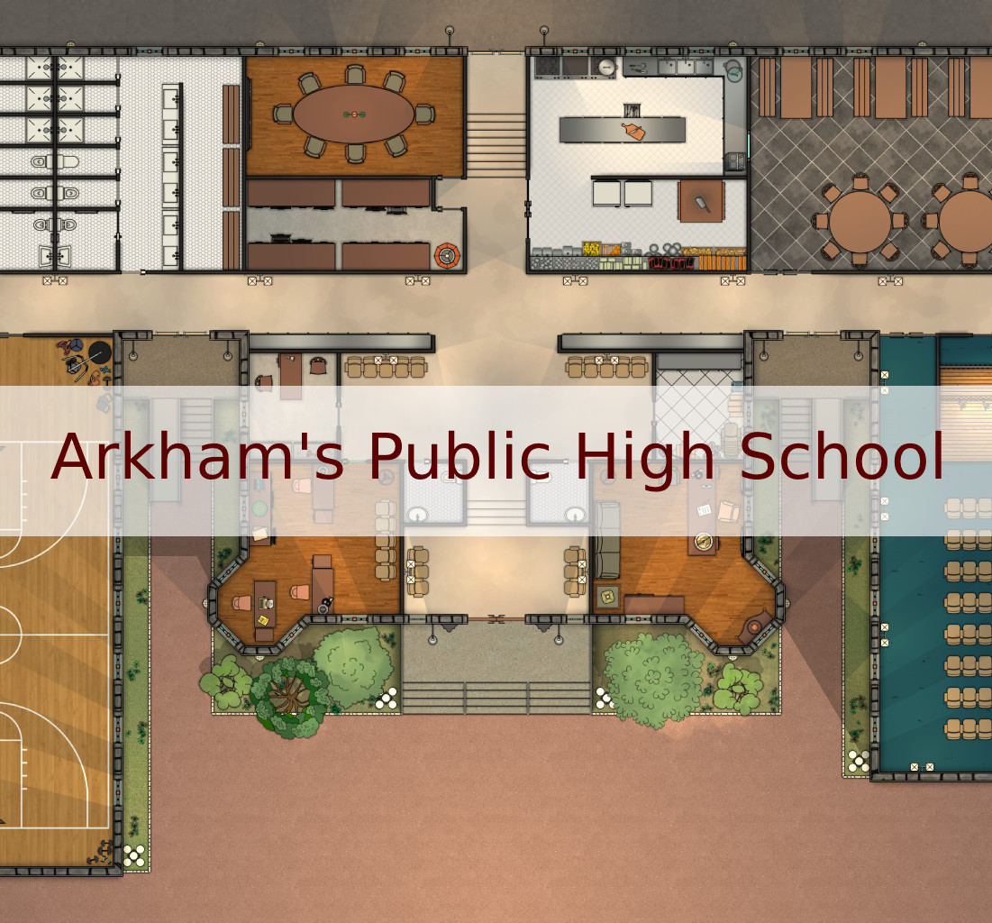 Cover for Arkham's Public High School