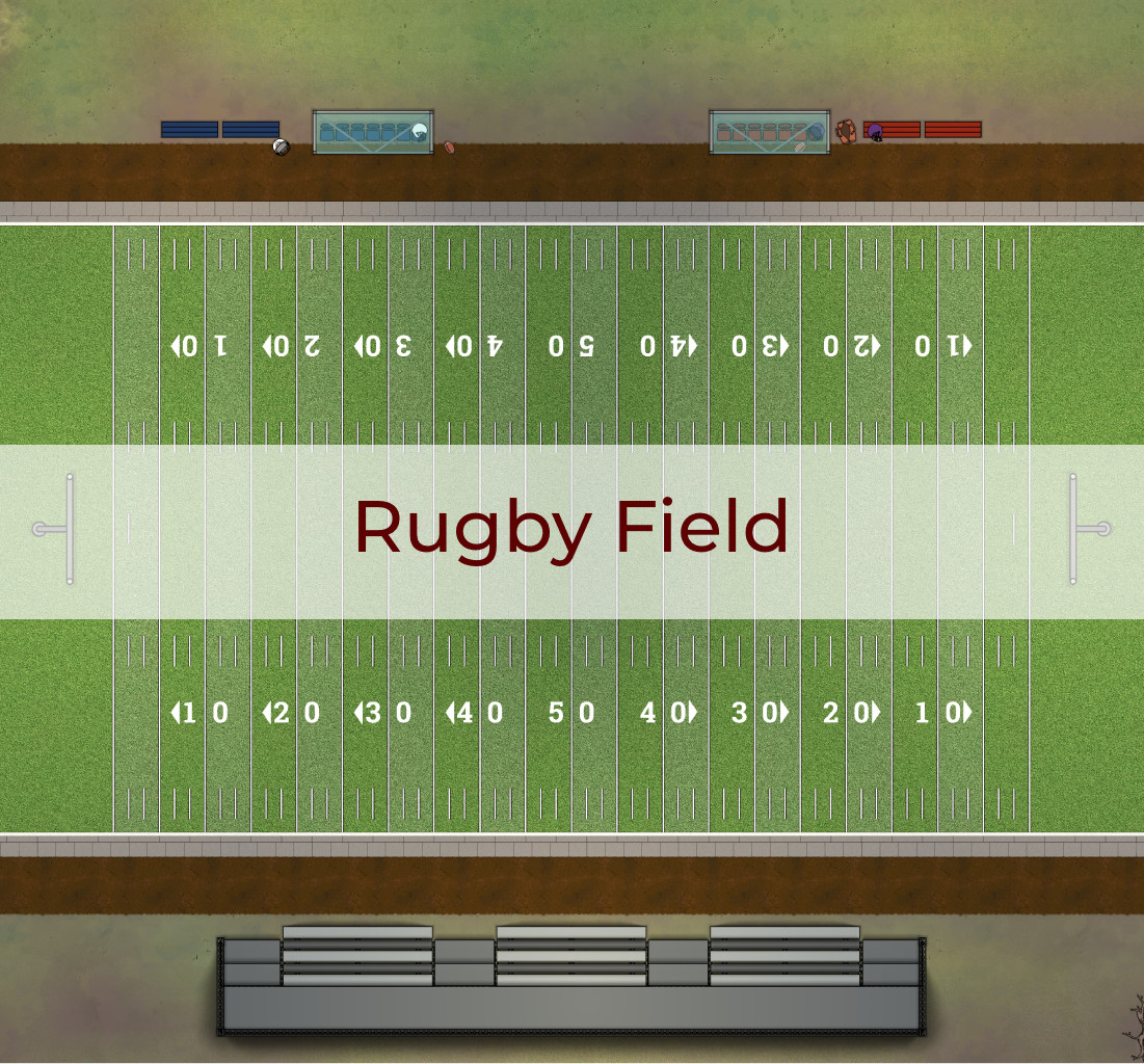 Cover for Rugby Field