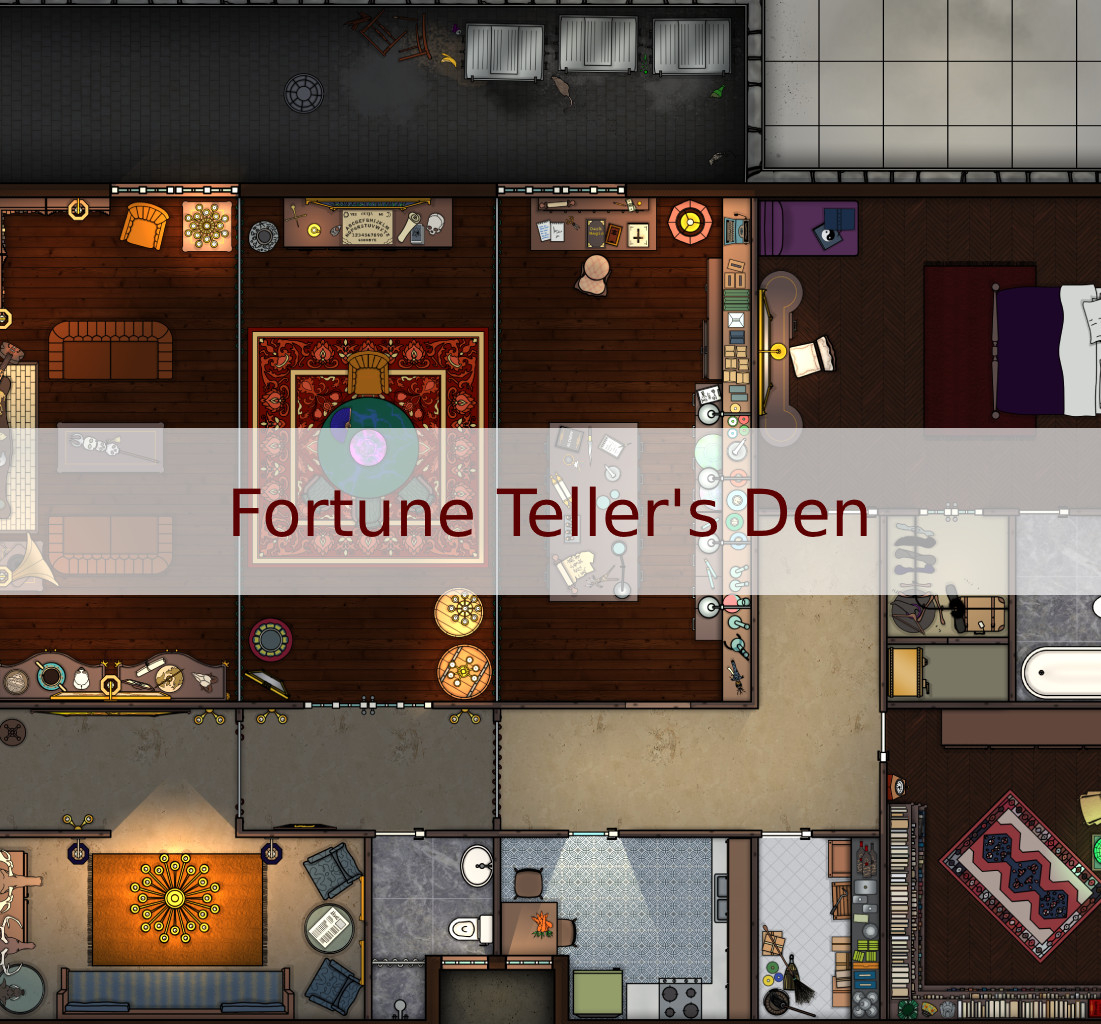 Cover for Fortune Teller's Den