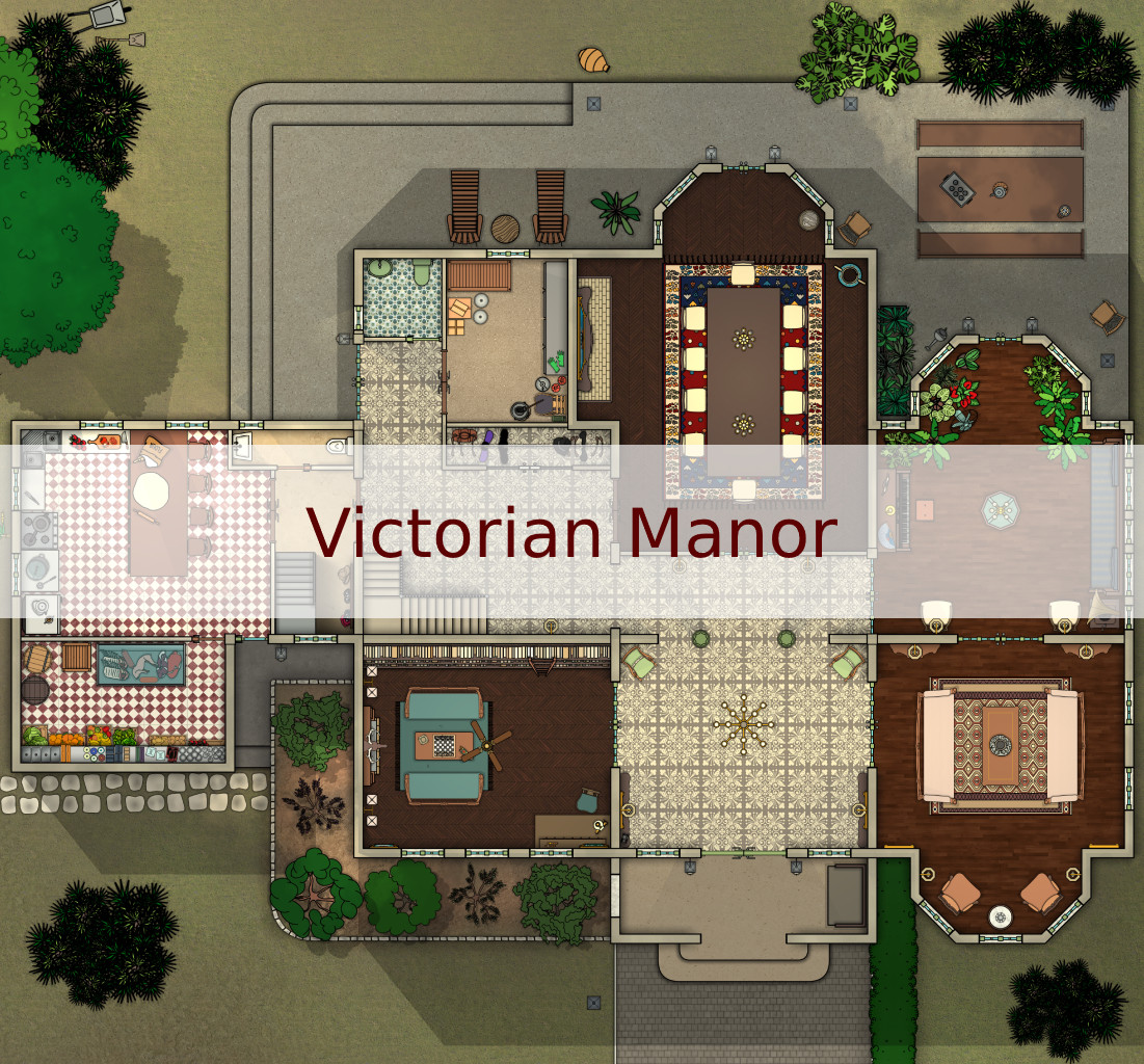 Cover for Victorian Manor
