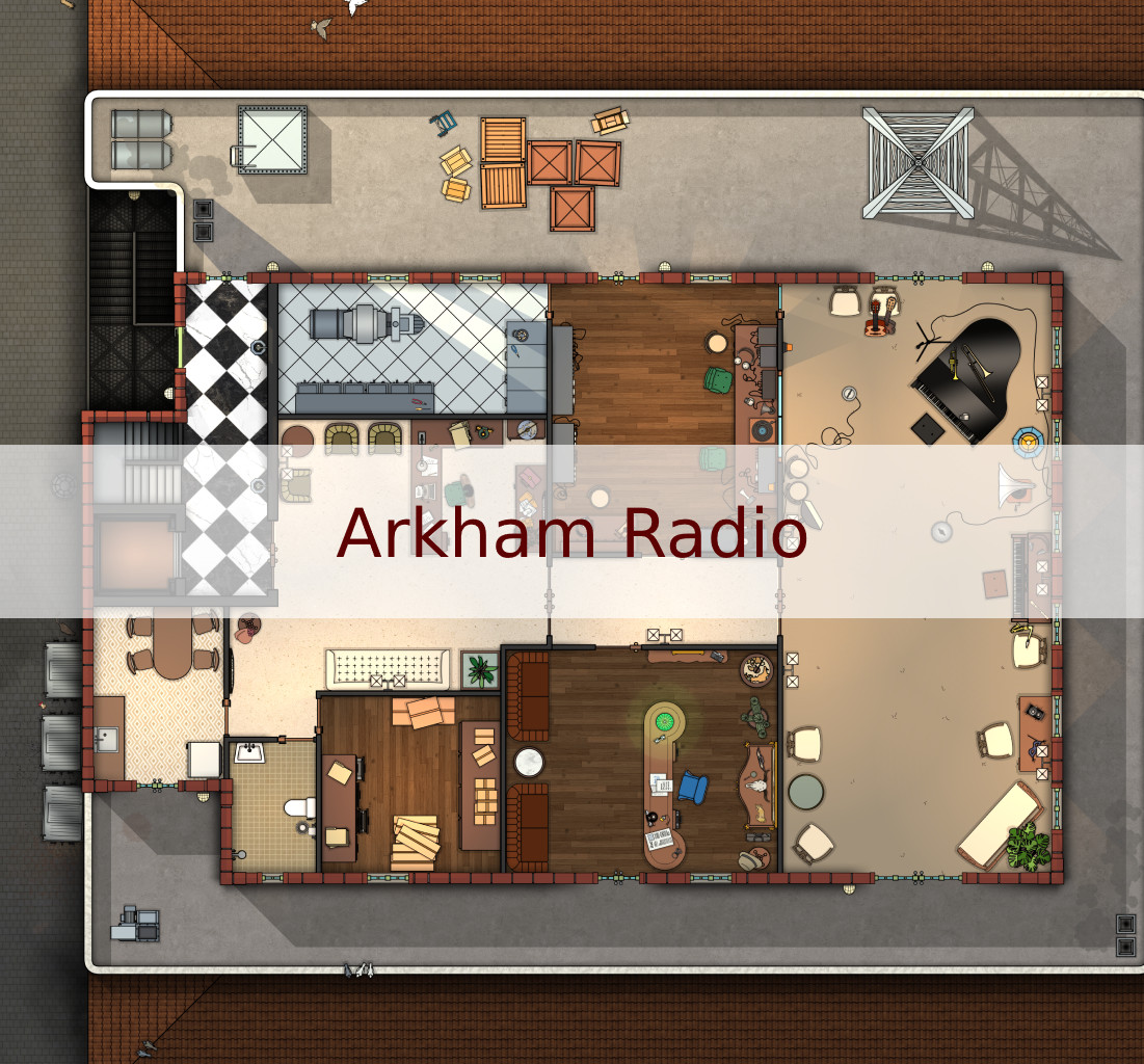 Cover for Arkham Radio