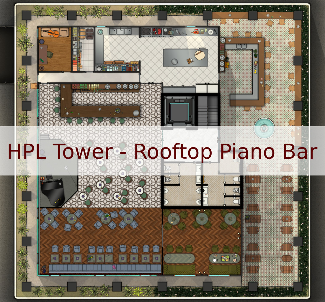Cover for H.P.L. Tower - Rooftop Piano Bar