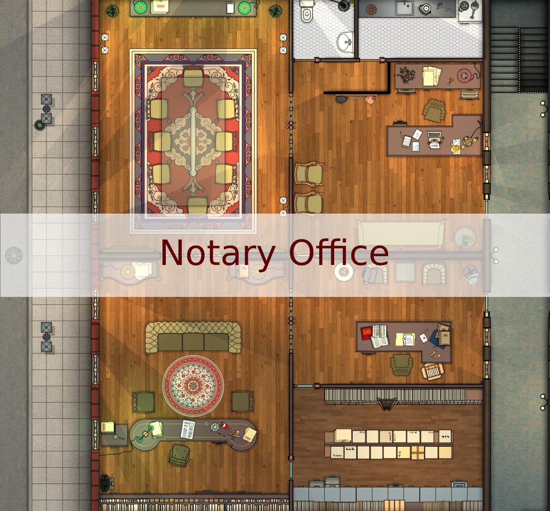 Cover for Notary Office