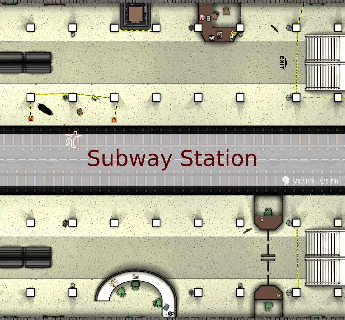 Cover for Subway Station