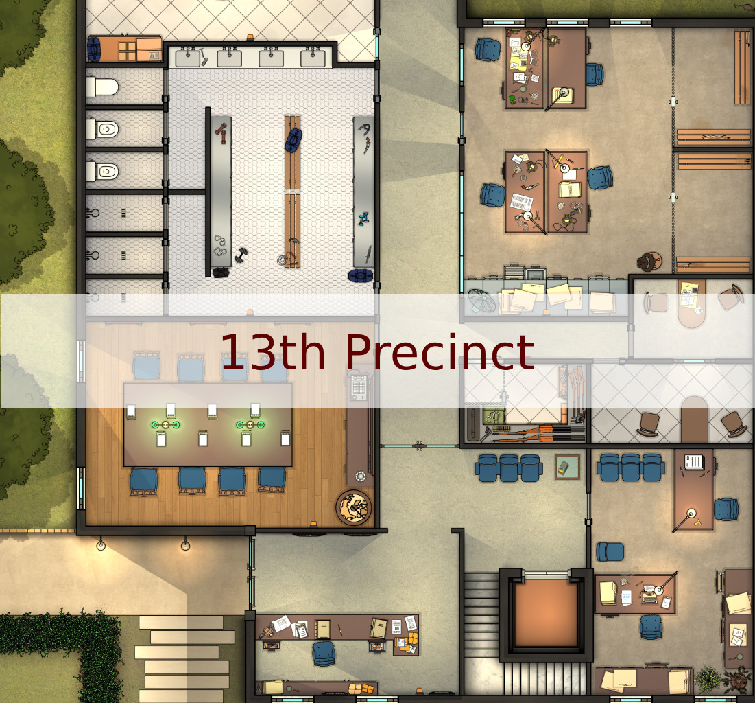 Cover for 13th Precinct