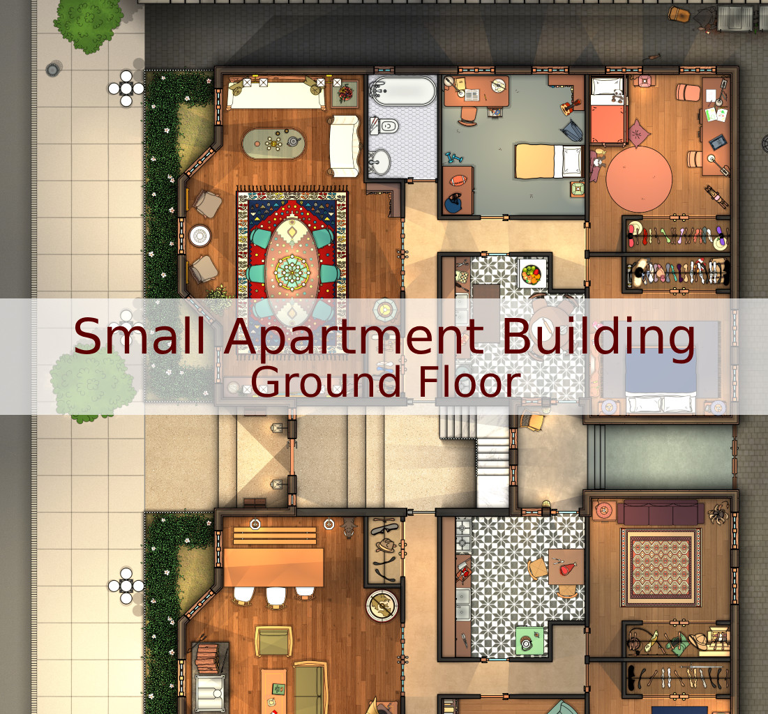 Cover for Small Apartment Building