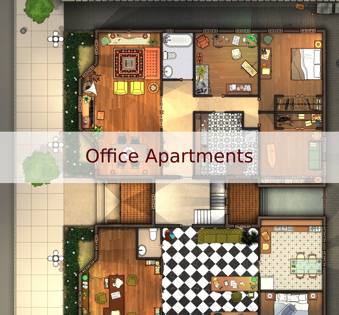 Cover for Office Apartments