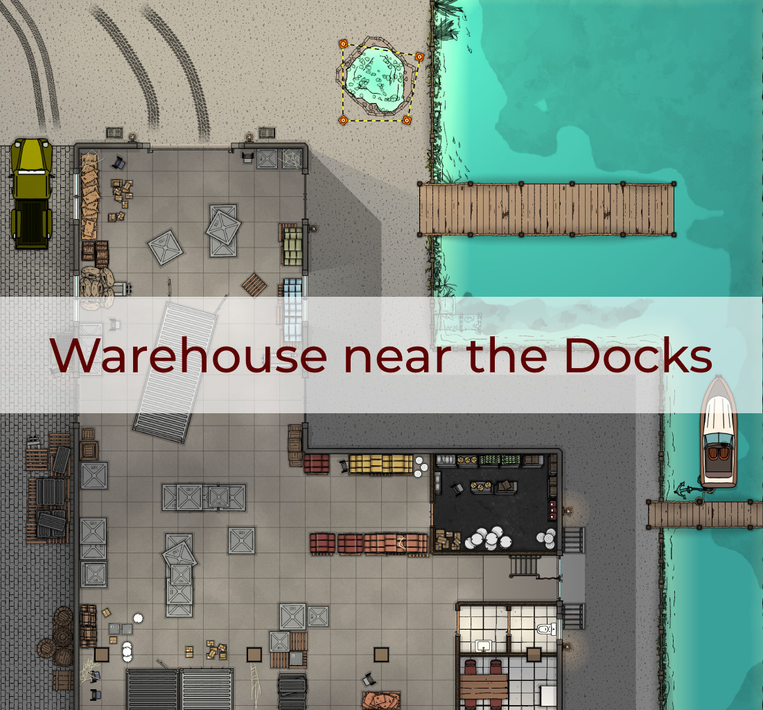 Cover for Warehouse near the Docks