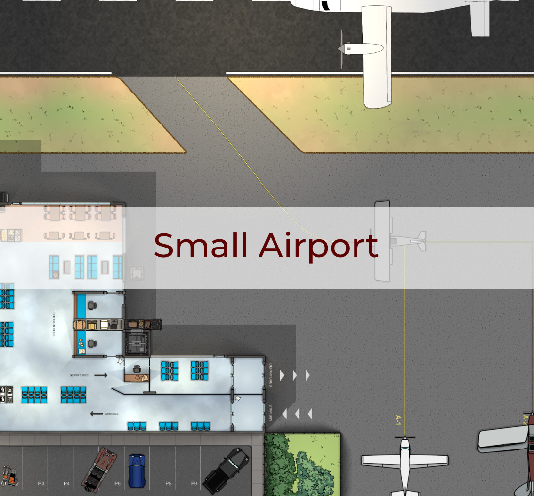 Cover for Small Airport