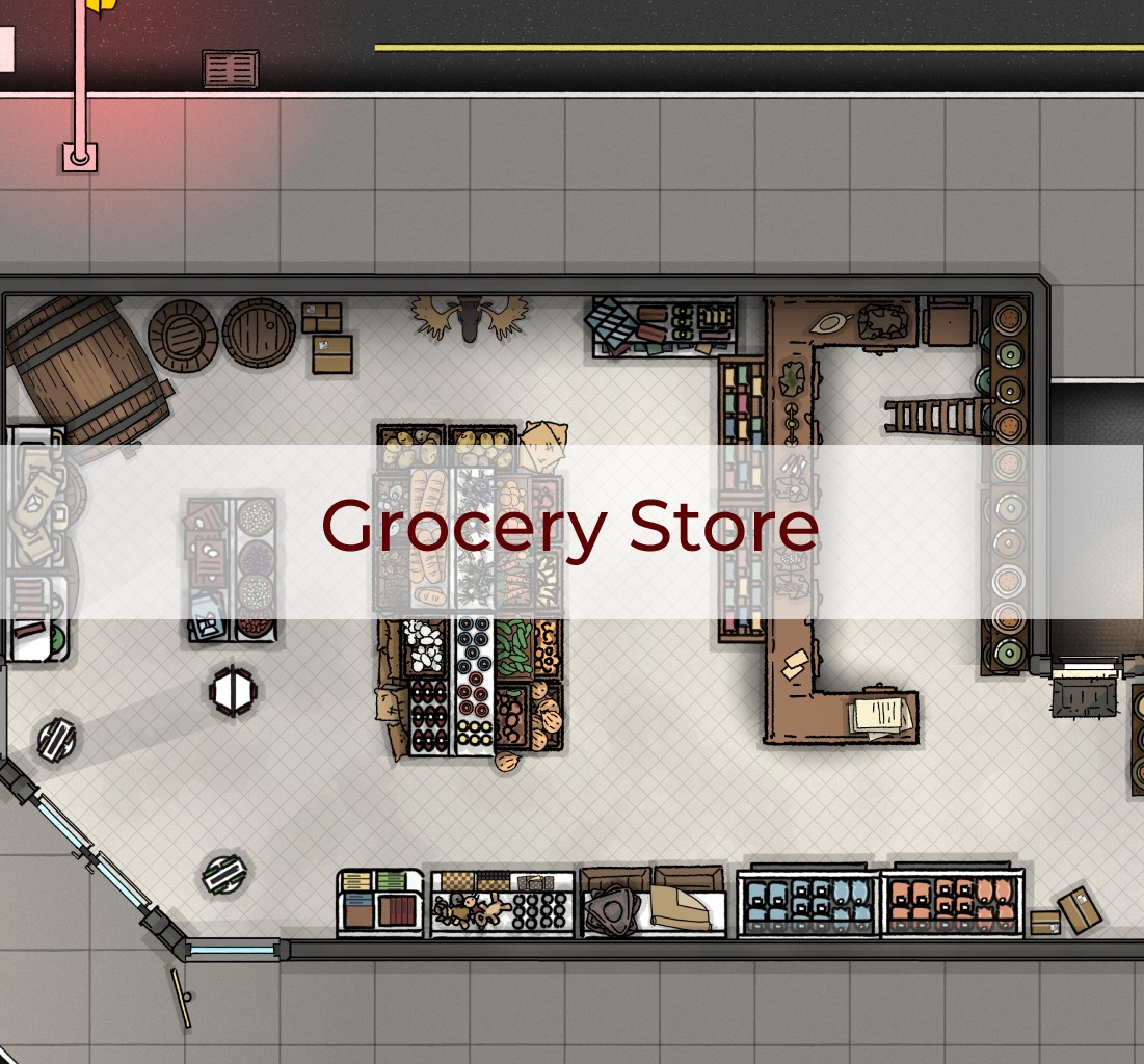 Cover for Grocery Store