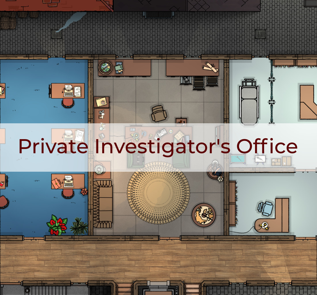 Cover for Private Investigator's Office