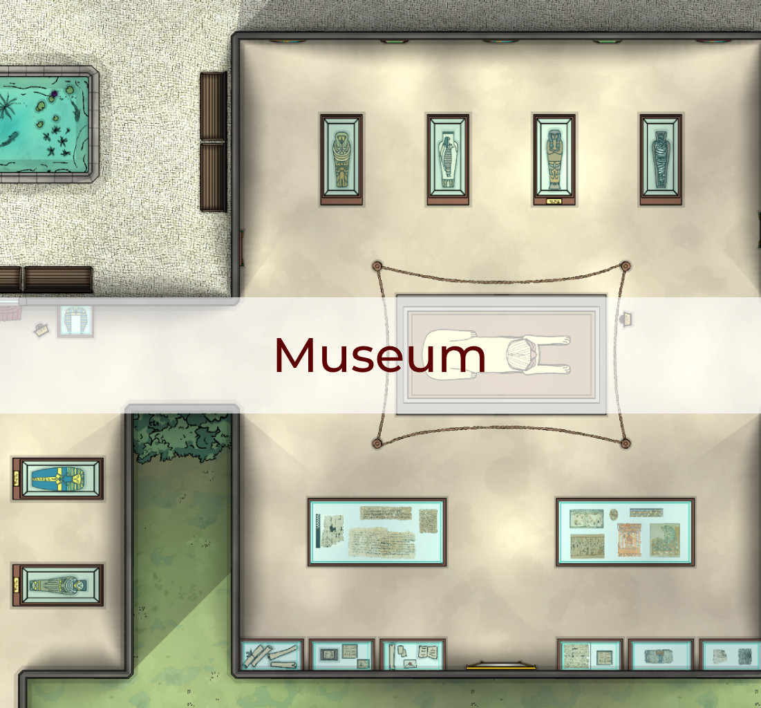 Cover for Museum Egyptian Wing