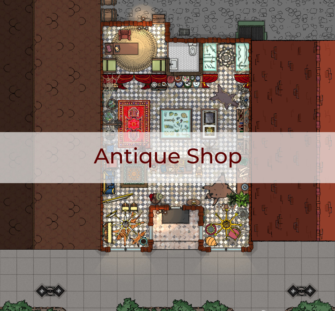 Cover for Antique Shop