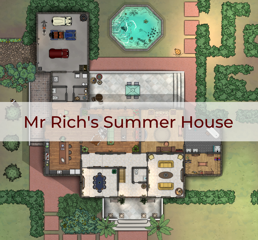 Cover for Mr. Rich's Summer House