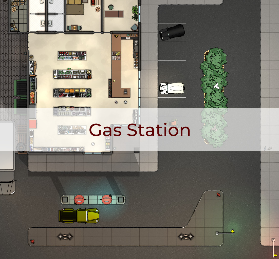 Cover for Gas Station