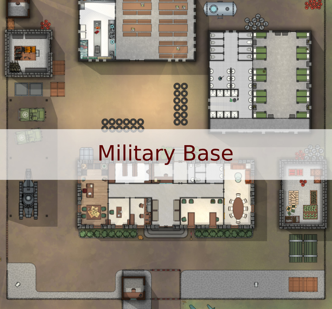 Cover for Military Base