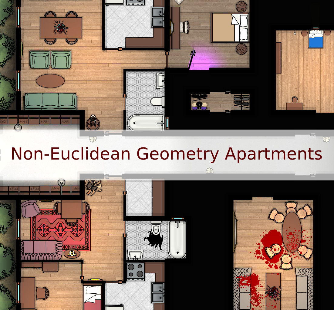 Cover for Non-Euclidean Geometry Apartments