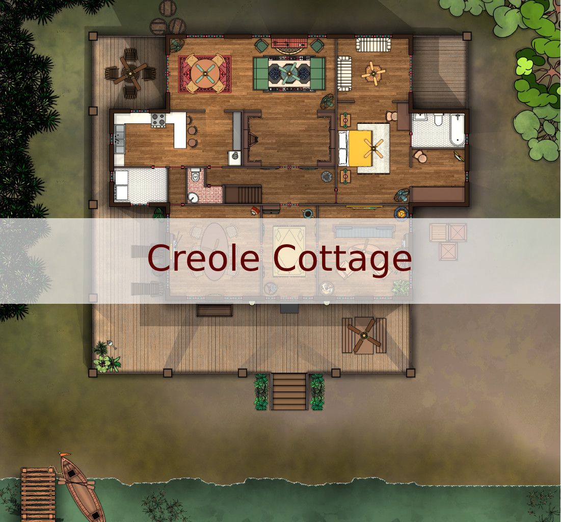 Cover for Creole Cottage