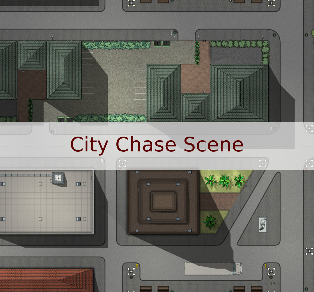 Cover for City Chase Scene
