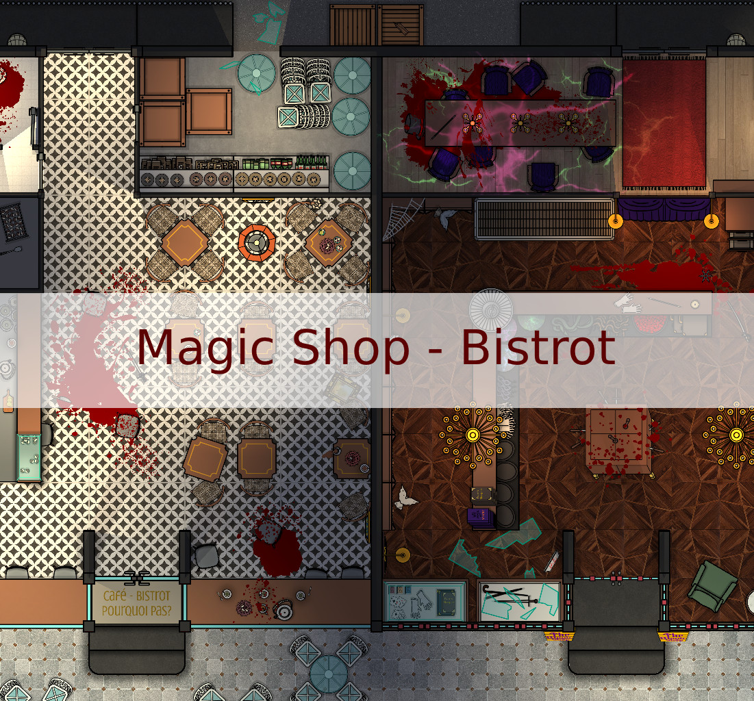 Cover for Magic Shop - Bistrot