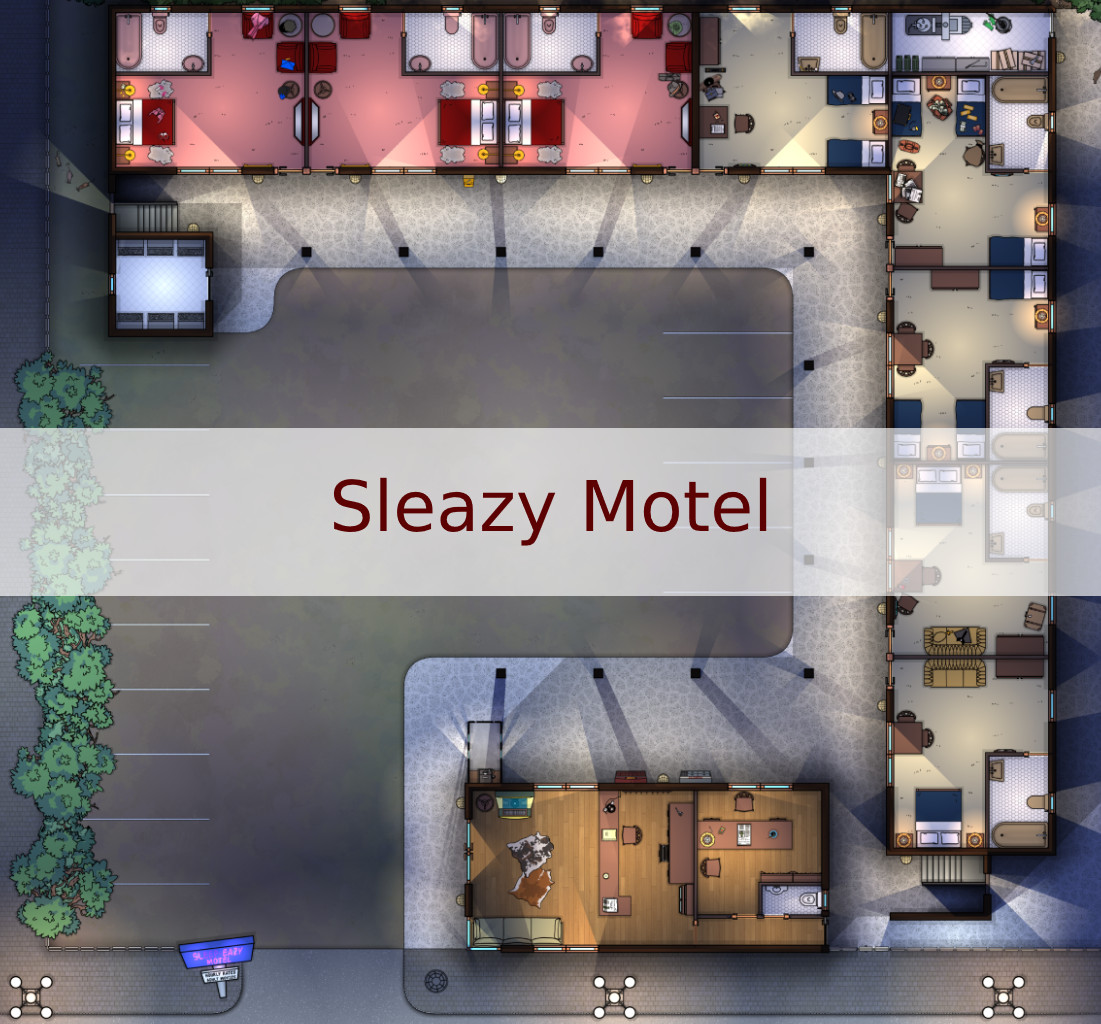 Cover for Sleazy Motel