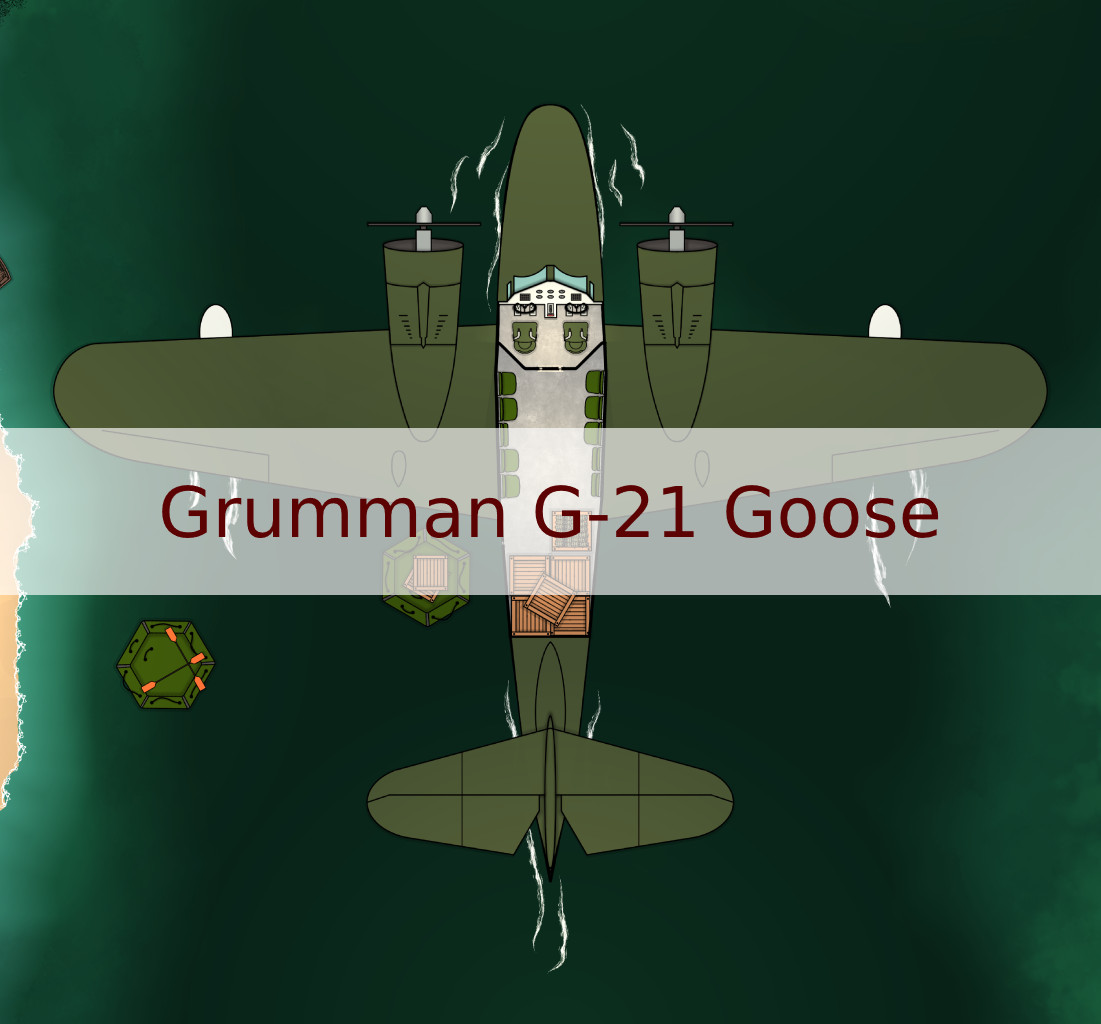 Cover for Grumman G-21 Goose