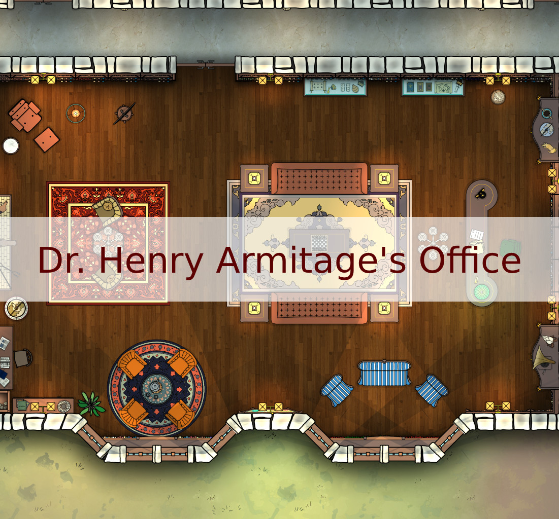 Cover for Dr. Henry Armitage's Office