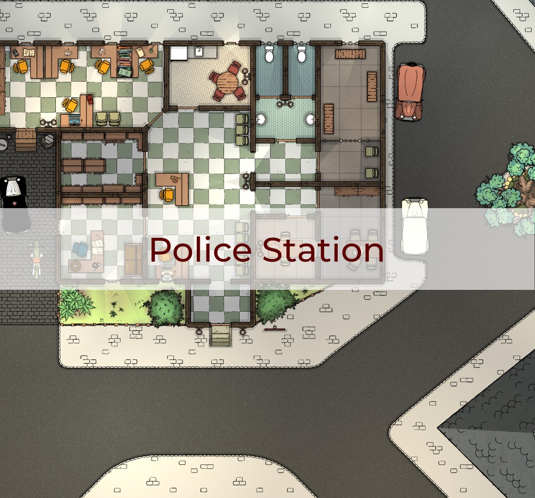 Cover for Police Station