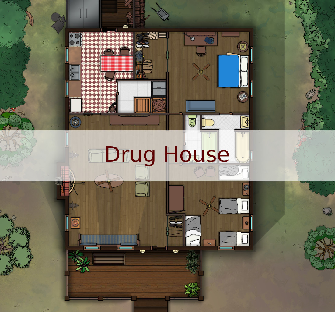 Cover for Drug House