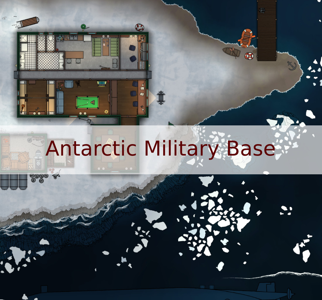 Cover for Antarctic Military Base