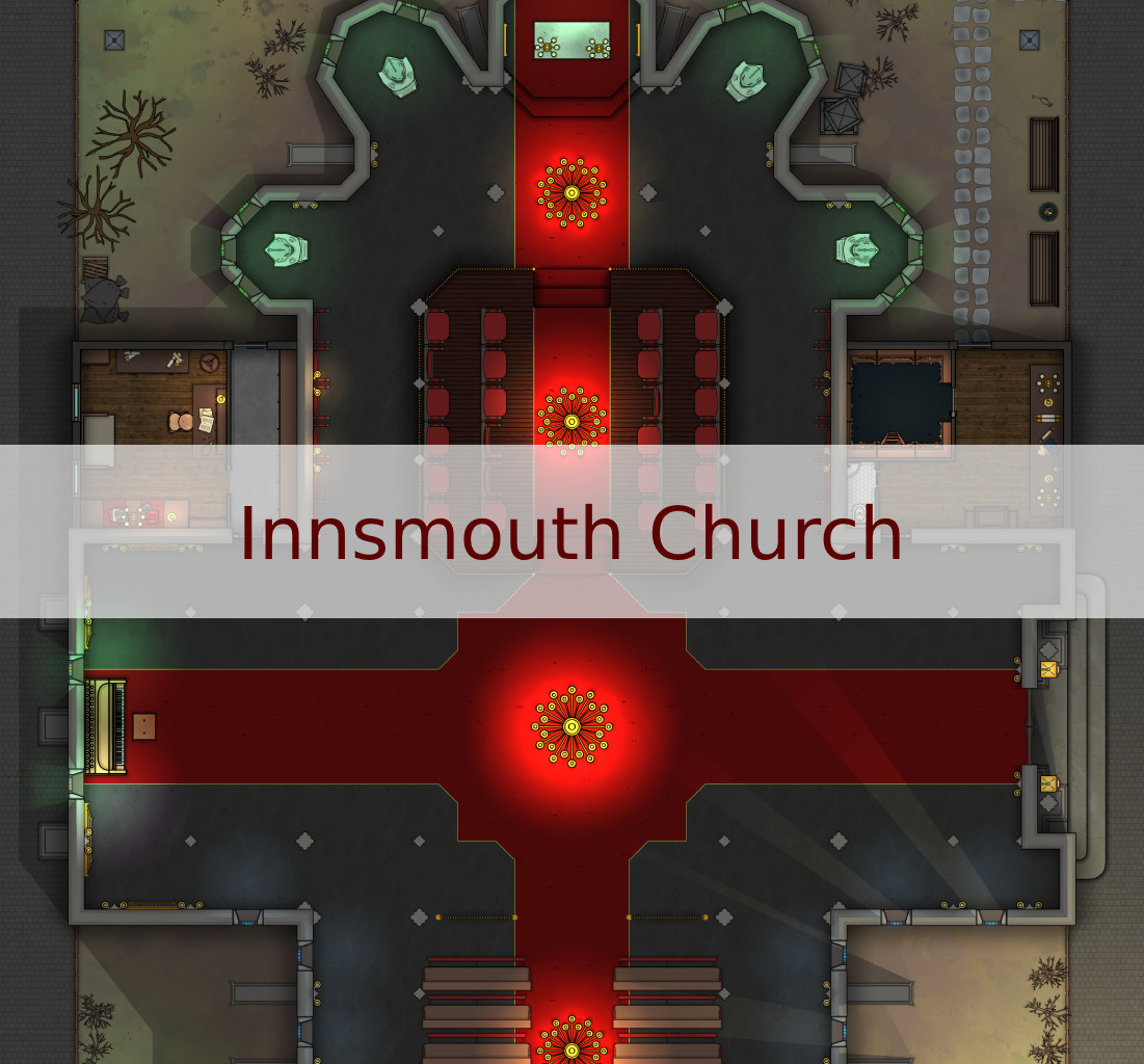 Cover for Innsmouth Church