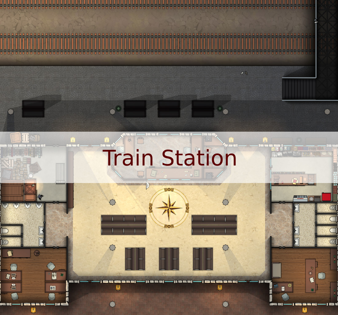 Cover for Train Station