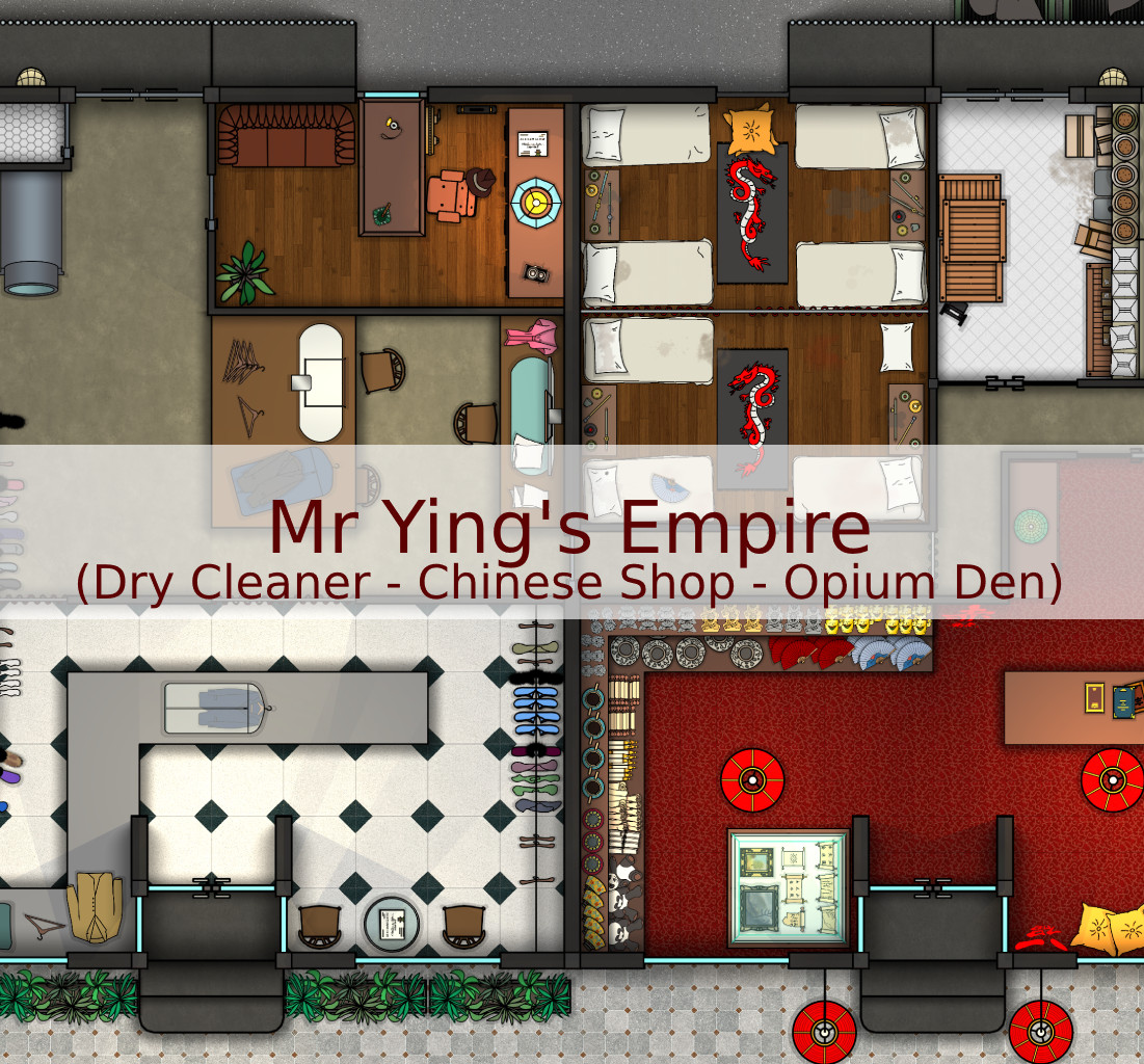 Cover for Mr Ying's Empire