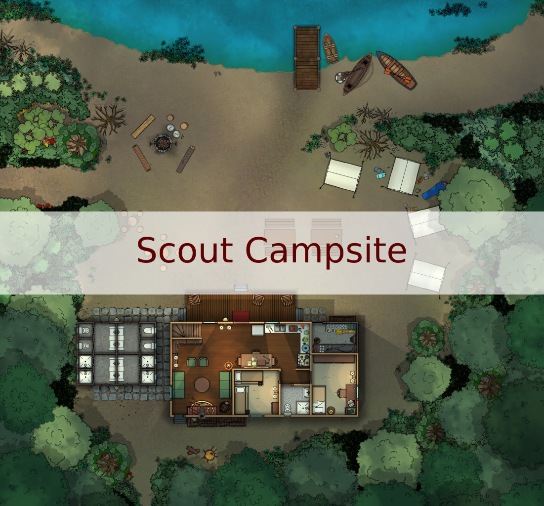 Cover for Scout Campsite