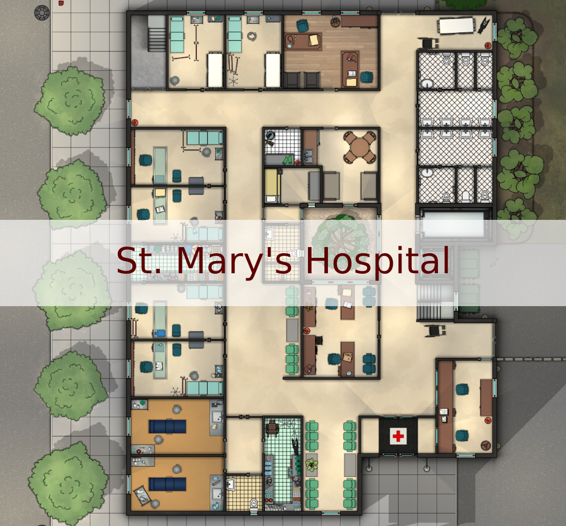 Cover for St. Mary's Hospital