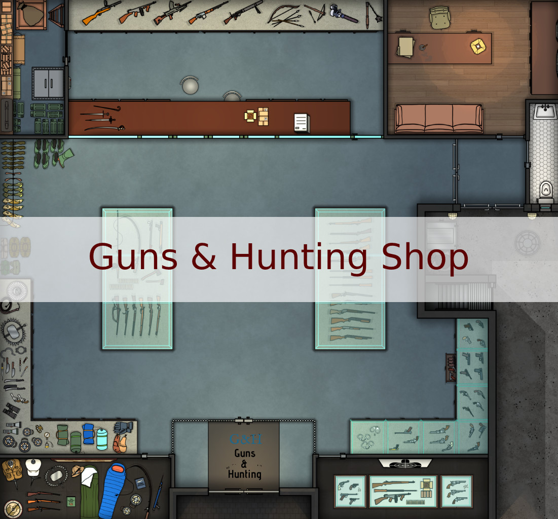 Cover for Guns & Hunting Shop