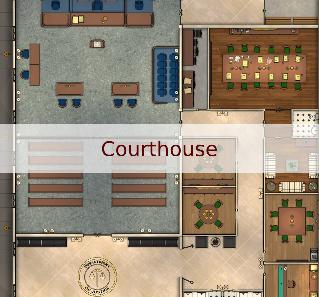 Cover for Courthouse