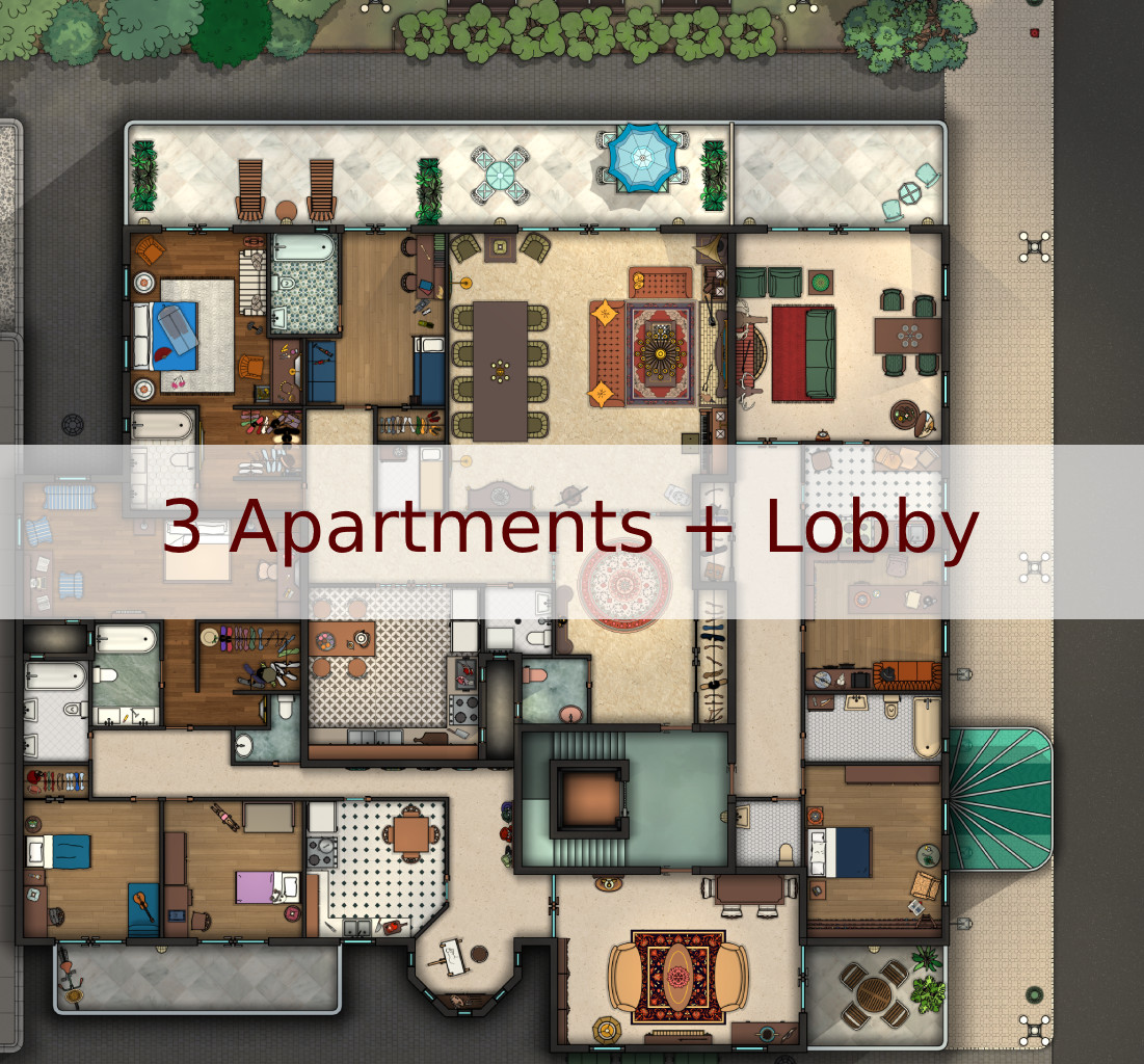 Cover for 3 Apartments