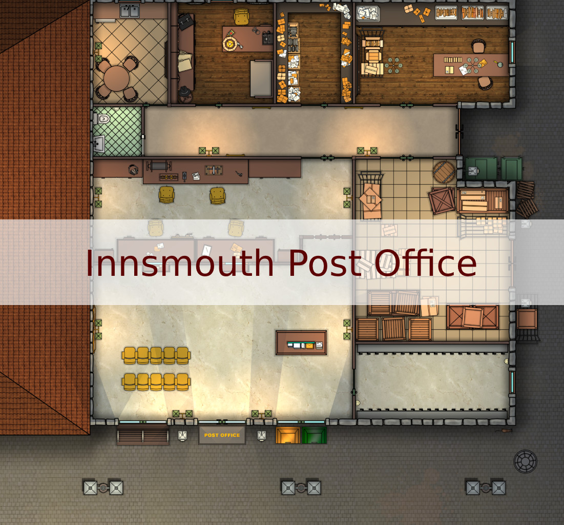 Cover for Innsmouth Post Office