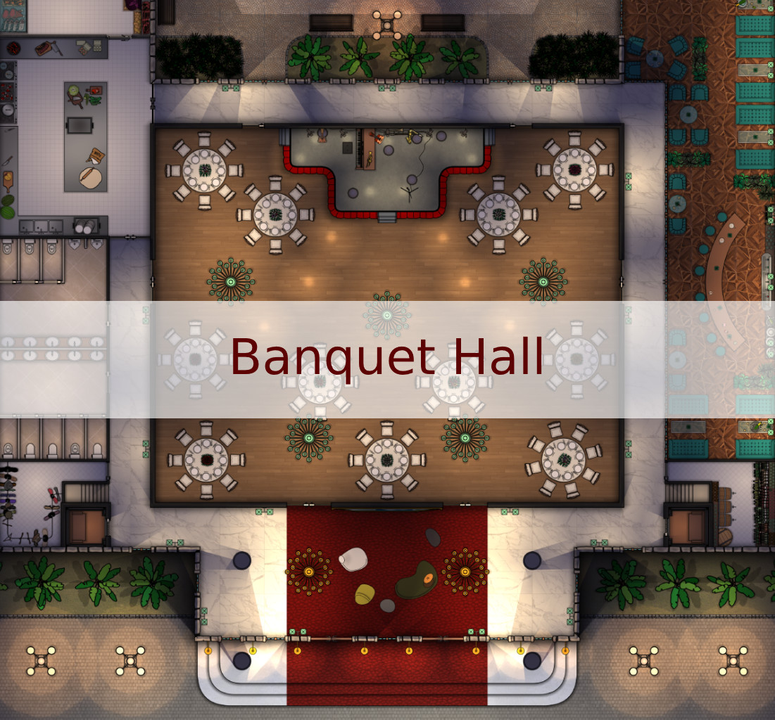 Cover for Banquet Hall
