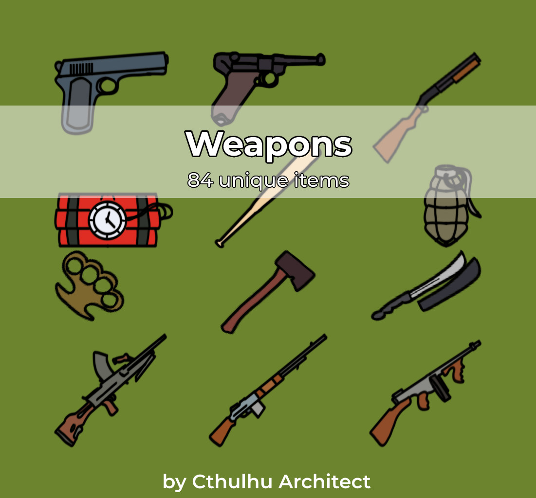 Cover for Weapons Asset Pack