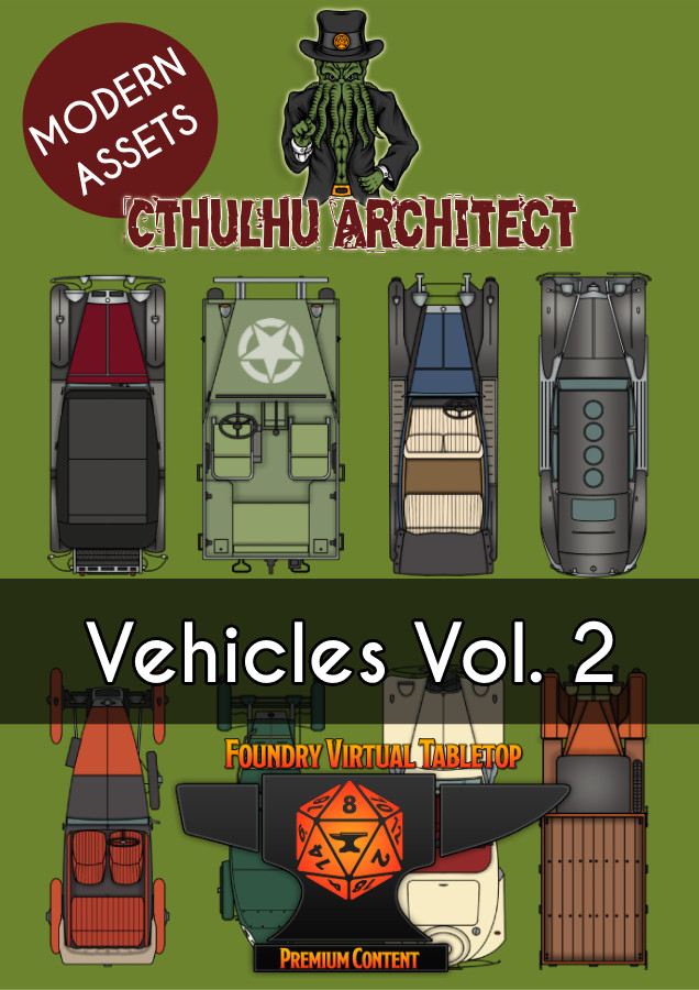 Cover for Vehicles Vol.2 Foundry Module